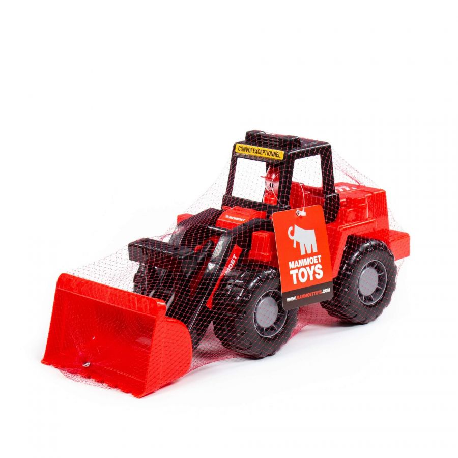 "MAMMOET" "Техник", трактор-погрузчик (в сеточке)