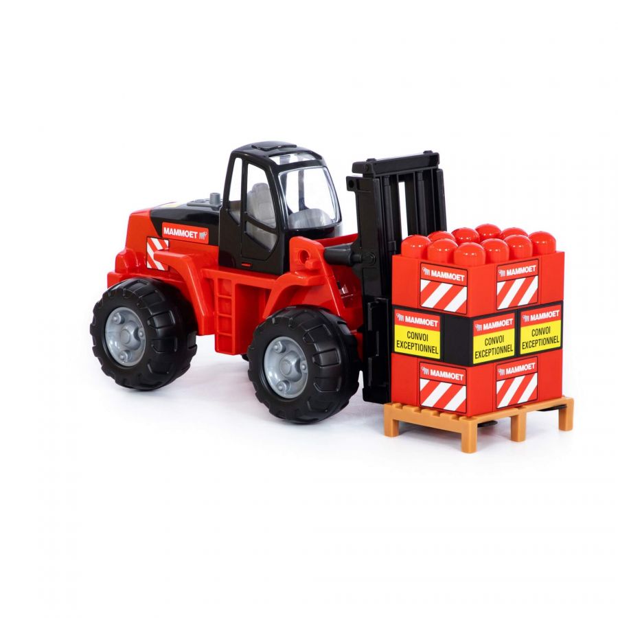 "MAMMOET", автокар + конструктор (15 элементов) (в коробке)