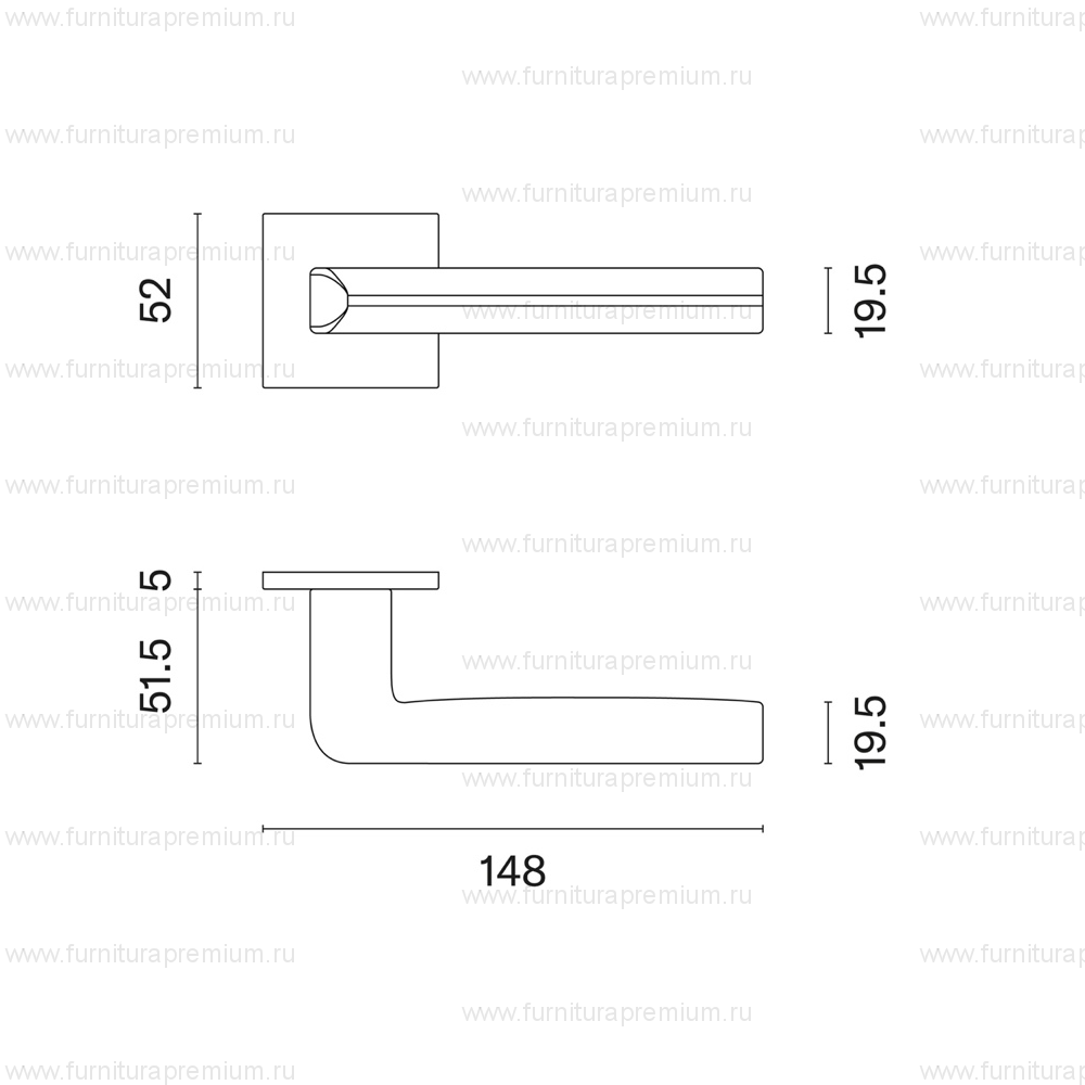 Ручка Aprile Salice Q 5S