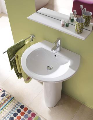 Пьедестал для раковины Duravit Darling New 0858240000 схема 3