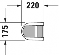 Пьедестал для раковины Duravit Darling New 0858240000 схема 8