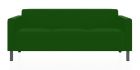 Трёхместный диван Евро (Цвет обивки зелёный)