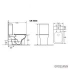 Унитаз-компакт Classic GR-4464S Grossman