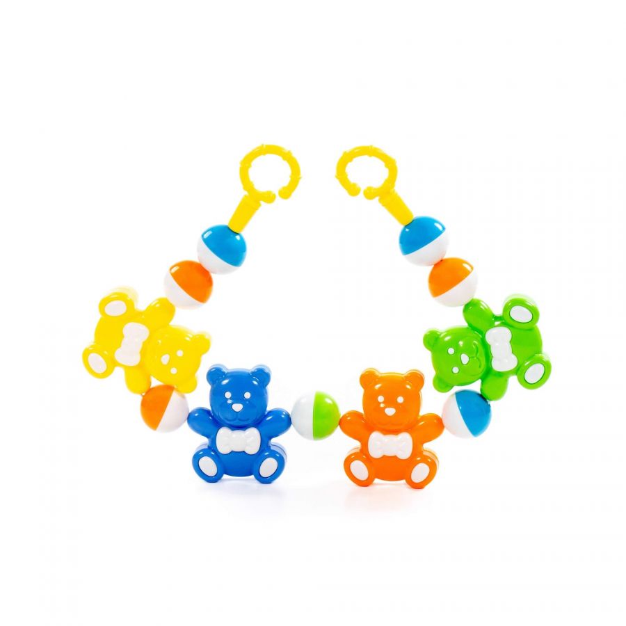 Погремушка-подвеска "Весёлые мишки" (57 см)