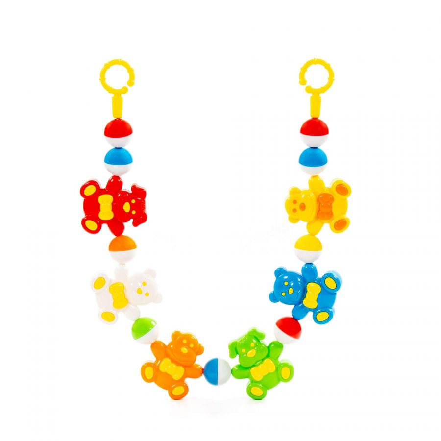 Погремушка-подвеска "Забавные зверята" (75 см)