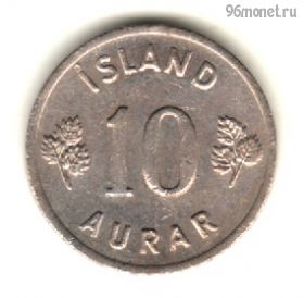 Исландия 10 эйре 1969