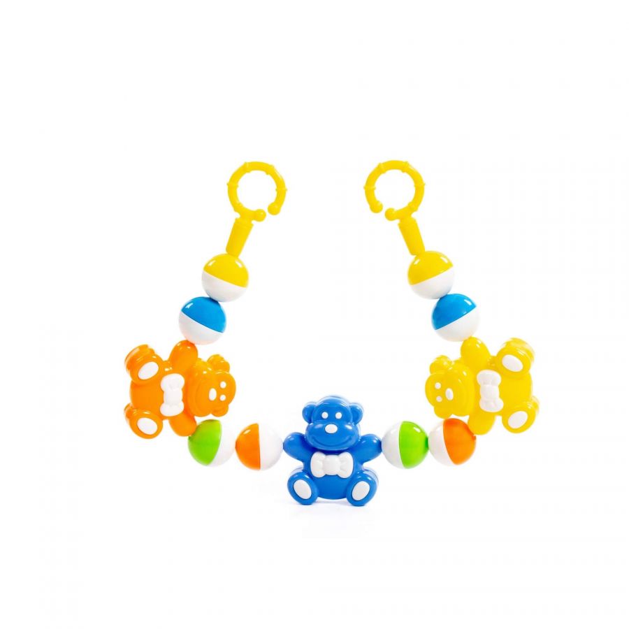 Погремушка-подвеска "Смешные обезьянки" (54 см)