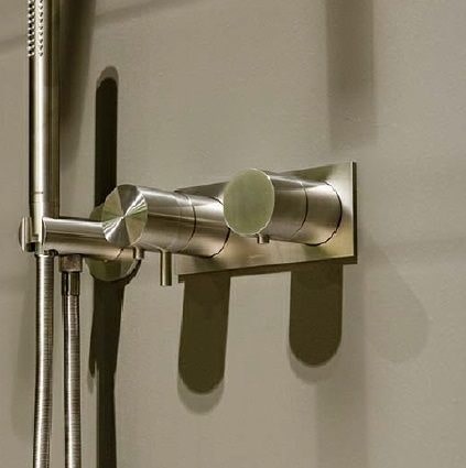 Изображение Настенный термостатический смеситель для душа Antonio Lupi Ayati AY655P комплект