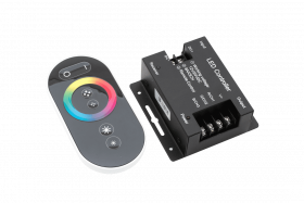 SWG Led controller touch DELUCE 24А, 12/24 Вольт RF-RGB-S-24A