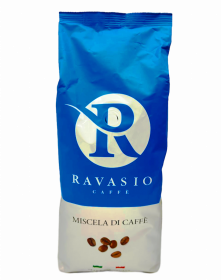 Кофе зерновой обжаренный Адзурро 1000 г,  Caffe' Ravasio Azzurro 1000 gr