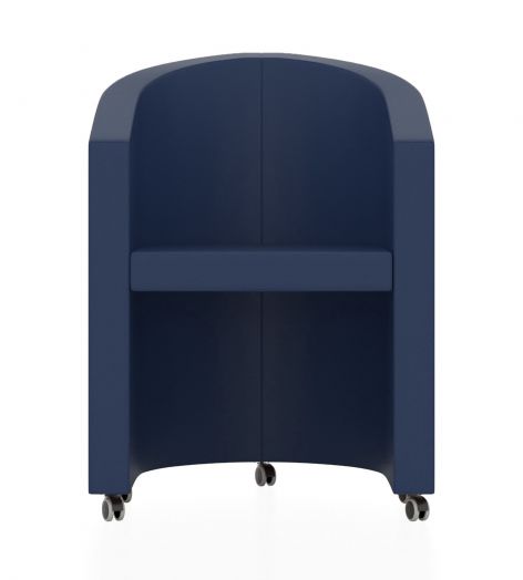 Кресло мобильное / стационарное Форум (Цвет обивки синий)