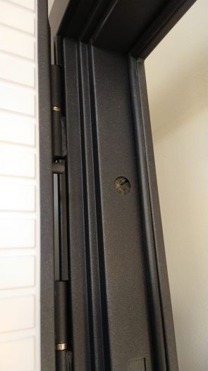 Входная дверь Лабиринт ACUSTIC 30 Белый софт рельеф