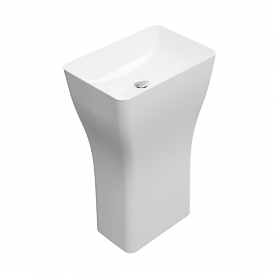 Раковина отдельностоящая GSI Sand 9057 55х38 схема 2