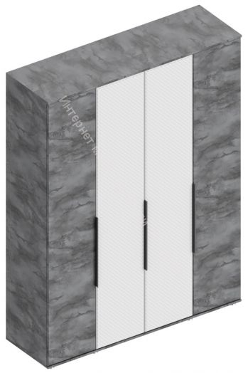 Шкаф 4-ств. для одежды "Лео 2" 1600