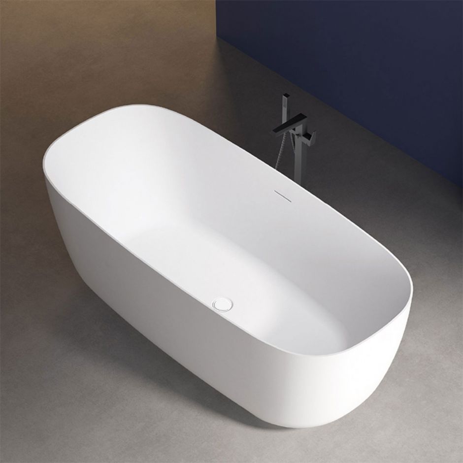 Изображение Отдельностящая акриловая ванна Vincea интегрированный перелив VBT-631