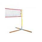 Стойки для пляжного волейбола круглые со стаканами с системой натяжения