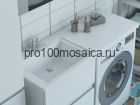Раковина над стиральной машинкой Эстет Даллас 120 правая