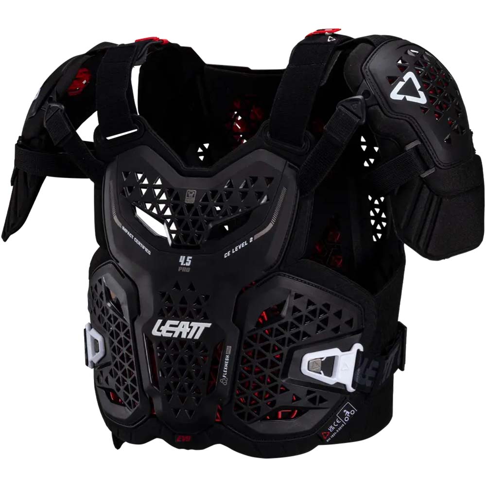 Leatt Chest Protector 4.5 Pro Evo Black (2026) защитный жилет