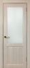 Межкомнатная Дверь Verda Матрикс МК-7 Лиственница Белая со Стеклом Сатинато 2000х600мм (Полотно+Коробка+5 Наличников) / Верда.