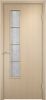 Строительная Дверь Verda ПВХ Экошпон 05 Усиленная Беленый Дуб со Стеклом Армированным 2000х900мм (Полотно+Коробка+5 Наличников) / Verda.