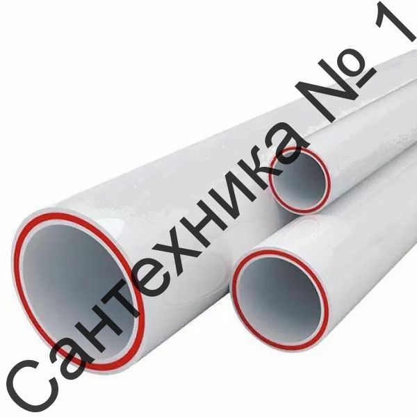 Труба полипропиленовая для отопления и водоснабжения Kalde PN25 - 63 мм (стекловолокно)