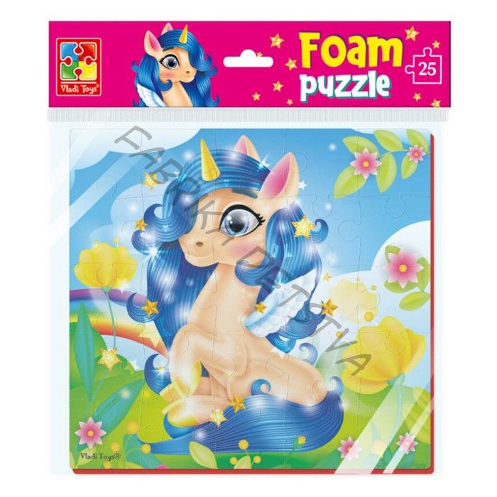 Пазл «Единорог», 25 элементов