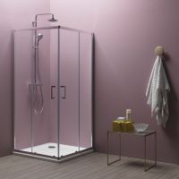 Квадратная душевая кабина Kolpa-San ECO QUAT TKK 90х90 см схема 1