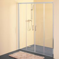 Душевая дверь в нишу Kolpa-San SQ LINE TV4D/S 150 см схема 1