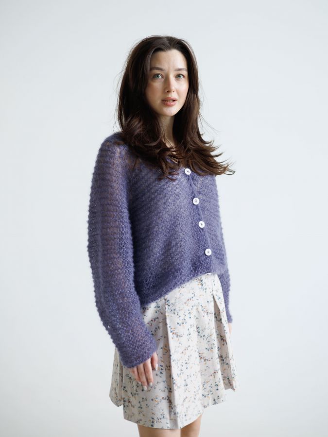 Юбка в складку Сухоцветы