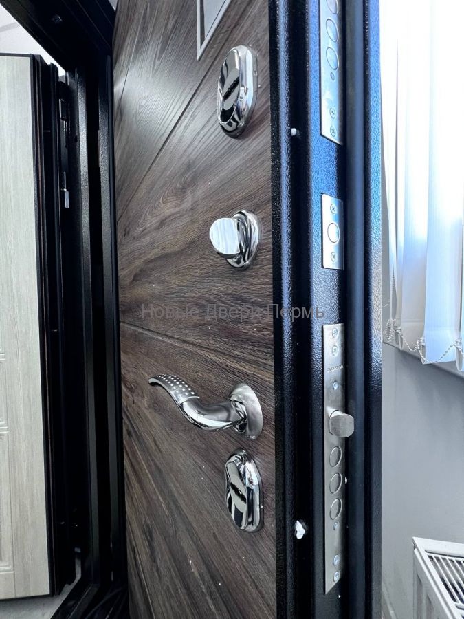 Дверь утепленная 3К Термо медный антик  Канадский дуб Пацифик