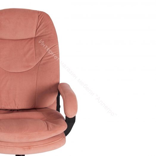 Кресло COMFORT LT (22) флок, розовый, 137