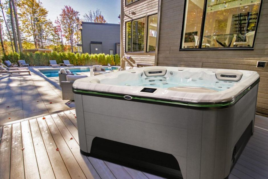 Гидромассажный бассейн Hydropool Signature 579 Gold—34 форсунки 203х203 ФОТО