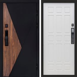 Входная дверь Termo-door МАТРИКС с электронным замком Спарта лиственница