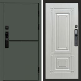 Входная дверь Termo-door ТРЕНД GREEN с электронным замком Мадрид Лиственница