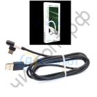 Кабель USB - Type-C OT-SMT28, Черный 1.0м, 2.4A, угловой