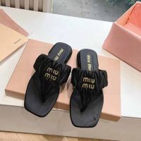 Шлепанцы MIU MIU Premium