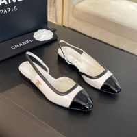 Босоножки балетки Chanel Premium