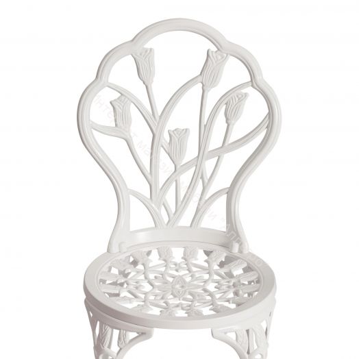 Комплект Secret De Maison Waltz of flowers (стол +2 стула) алюминиевый сплав, butter white