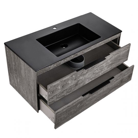 Тумба под раковину Vincea Chiara 2D 2C2100 VMC-2C2100TO 100Х47 с ящиками схема 28