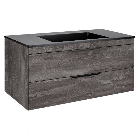 Тумба под раковину Vincea Chiara 2D 2C2100 VMC-2C2100TO 100Х47 с ящиками схема 29