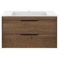 Тумба под раковину Vincea Chiara 2D 2C2800 VMC-2C2800TO 80Х47 с ящиками схема 7