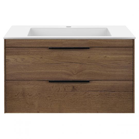 Тумба под раковину Vincea Chiara 2D 2C2800 VMC-2C2800TO 80Х47 с ящиками схема 7