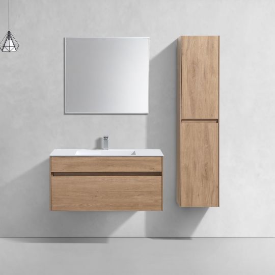Тумба под раковину Vincea Chiara LC100 VMC-2C100TO 100Х47 с ящиками схема 15