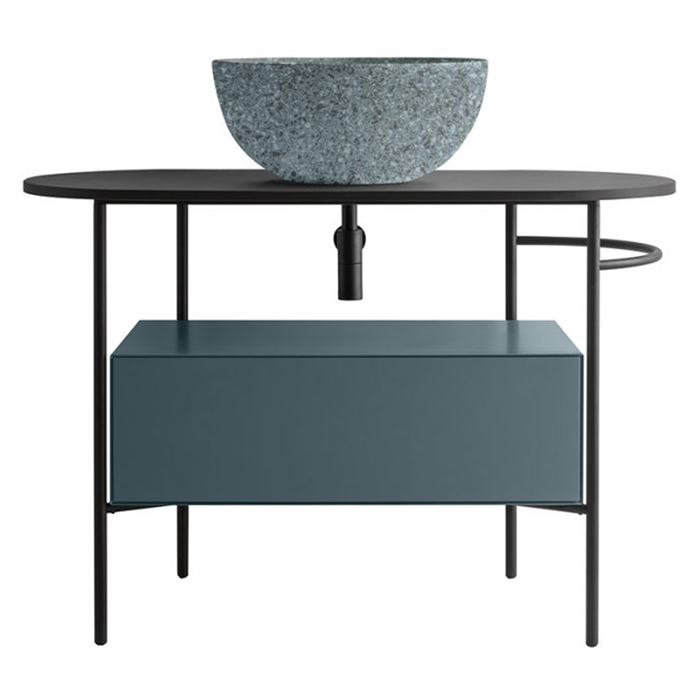 Тумба для консоли Globo Bob OP021BBL 75Х45 с яшиком