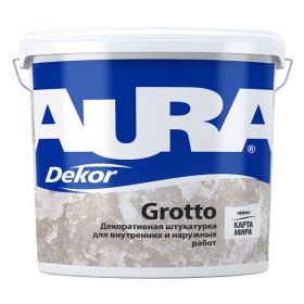 Декоративная Штукатурка Aura Decor Grotto штукатурка декоративная (15 кг) / Аура