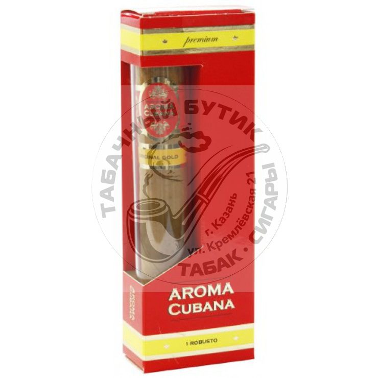 Сигара Aroma Cubana Robusto Gold Cherry - (стеклянная туба)