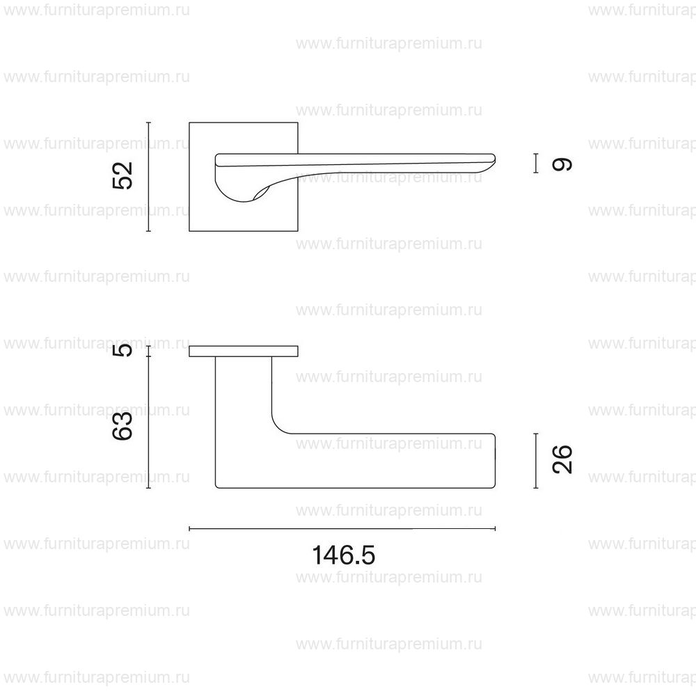 Ручка Aprile Iris Q 5S