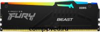 Оперативная память 16Gb DDR5 5200MHz Kingston Fury Beast RGB (KF552C36BBEA-16)
