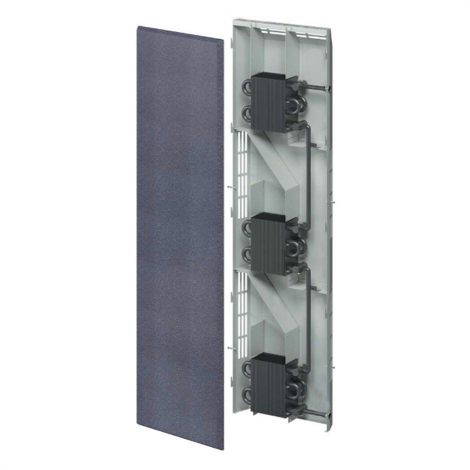 Настенный дизайн-конвектор Varmann StoneKon SNK V W V 115.450.1520 вертикальный подключение нижнее