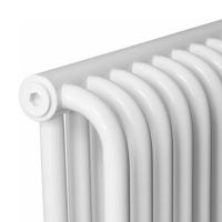 Двурядный трубчатый  радиатор КЗТО РСК 10 секций 2-10 1/2 схема 2